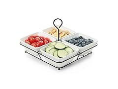 4 Piece Condiment Server Set