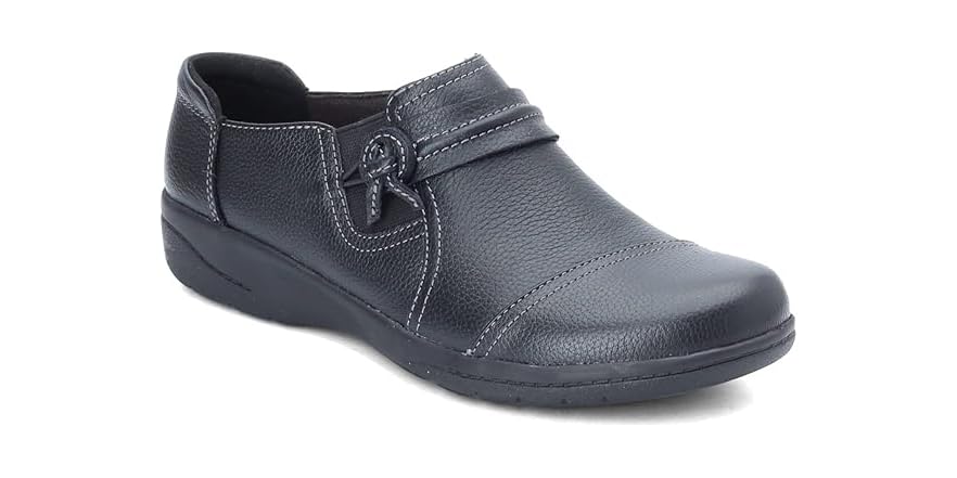 Mocassins Clarks Cheyn Madi Pour Femmes - Chaussures à Enfiler Confortables, Talon 3 Cm