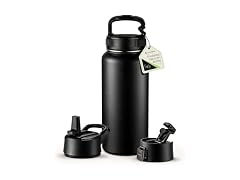 SipX™ 32 oz Insulated Water Bottle with 3 Lids
