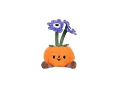 Russ Greenhouse 12-Inch Pumpkin Flower Plush