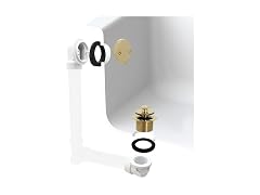 Westbrass A572-01 1-1/2" 40 PVC Pull & Drain Plumber's Pack