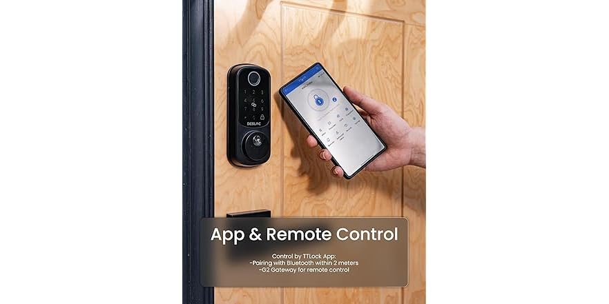 DESLOC B200 Fingerprint Smart Door Lock