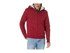 Men's Sherpa-Lined Full-Zip Hoodie (XXL)