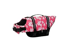 Dog Life Jacket Adjustable Dog Lifevest Swim