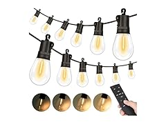 Brightever Outdoor String Lights Waterproof, 200FT