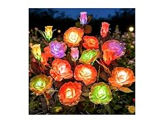 Brightown Solar Garden Lights, 4 Pack