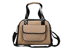 Airline Approved Mystique Fashion Pet Carrier Brown M