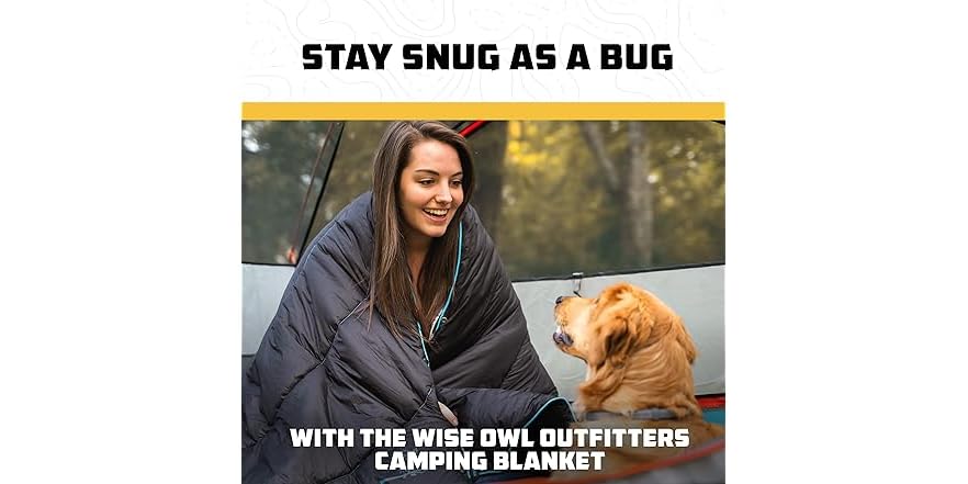 Wise Owl Nylon Camping Blanket