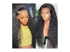 Water Wave Lace Front Wigs Human Hair