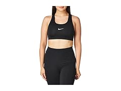 Nike Women (S) Swoosh 2.0 (Black Bra