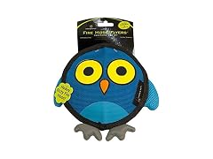 Hyper Pet Firehose Flyers Owl Durable Squeaky Toy