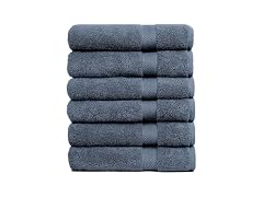 Bella 6 PC 100% Combed Cotton Towel Set