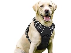 SWZEC No Pull Dog Harness Black
