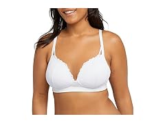 Maidenform Women ((Large) DD) Pure Bra White