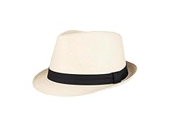 Levis Straw Fedora Brown