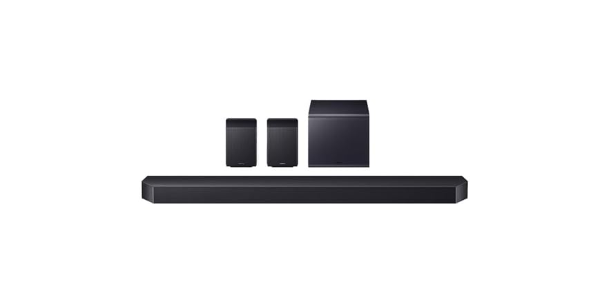 Woot! App: $907.99 | Samsung HW-Q990H 11.1.4ch Dolby ATMOS Soundbar w/Subwoofer (2026) at Woot!