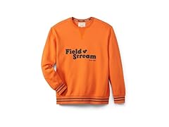 Field & Stream Mens (M) Tackle Twill Crew Orange