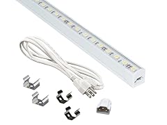 LED 24" LED Linkable Strip  6000K - White Finish