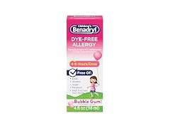 Children s Benadryl Dye Free Allergy Relief