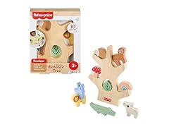Fisher-Price Wood Stacking Toy Balance Tree