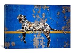 Yankee Stadium Tiger by Banksy Canvas Print