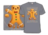 Vitruvian Gingerbread Man