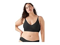 True & Co Triangle Bra (30DD) Black