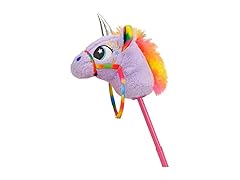 Linzy Plush 36'' Unicorn Riding Stick