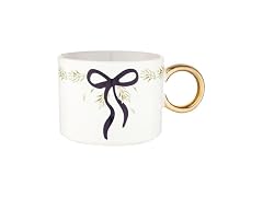 Santa Barbara Design Studio Coffee Mugs - 16-Ounce, Purple Bow