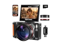 Yatao 6K 96MP Flip-Screen Camera WiFi