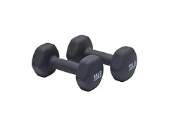 Amazon Basics Neoprene Dumbbell Weights, 15lbs
