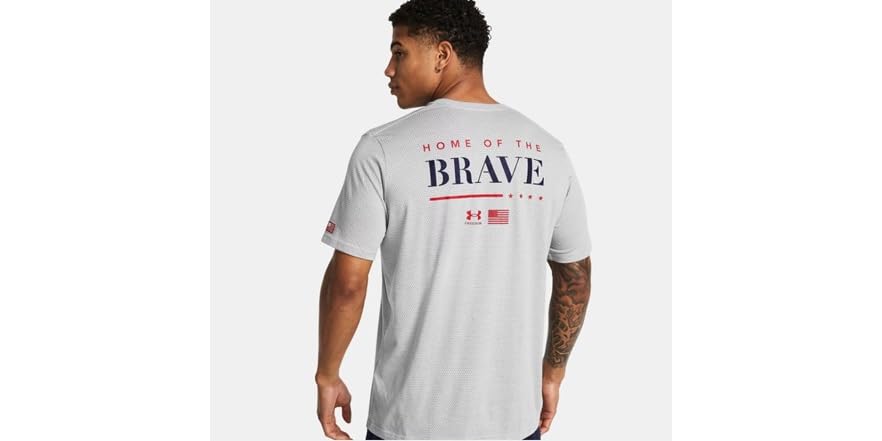 UA Mens Freedom Vets Day T