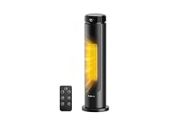 FLANUR Space Heater Black 24 Inch