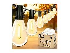 REEMEER 200FT Outdoor String Lights