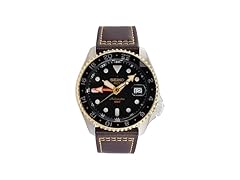 SEIKO 5 Sports SKX GMT Automatic Black Dial Men's Watch SSK036 (Open Box)