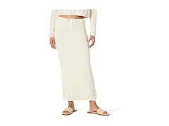The Drop Women (M) Makayla Crochet Maxi Skirt