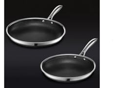 HEXCLAD Perfect Pan Duo - 10" & 12" Hybrid Pans