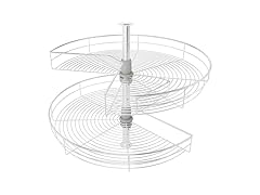 Dollate Kitchen Corner Cabinet Rotating Basket 28" 270° 