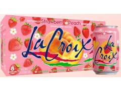 La Croix Sparkling Water, Strawberry Peach