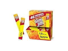 46CT Slim Jim Smoked Meat Sticks, Original Flavor