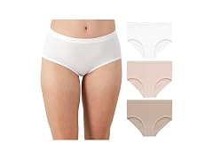 Maidenform Women (S) Seamless Bikini White