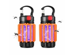 2-Pack Small Mosquito Zapper Lanterns