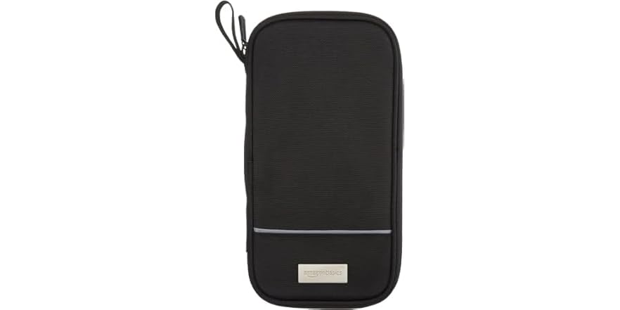 Amazon Basics RFID-Blocking Passport Wallet for $7 + free shipping w/ Prime