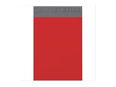 10 x 13" Red Poly Mailers