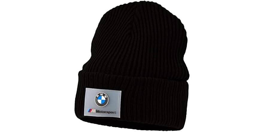 $6.99 | Puma (OS) BMW Motorsport Knit Hat Beanie at Woot!