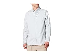 Amazon Essentials Mens LS Stretch Oxford Shirt