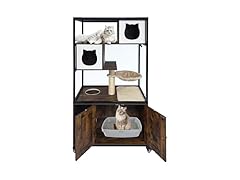 Litter Box Furniture Cat Tree with Litter Box