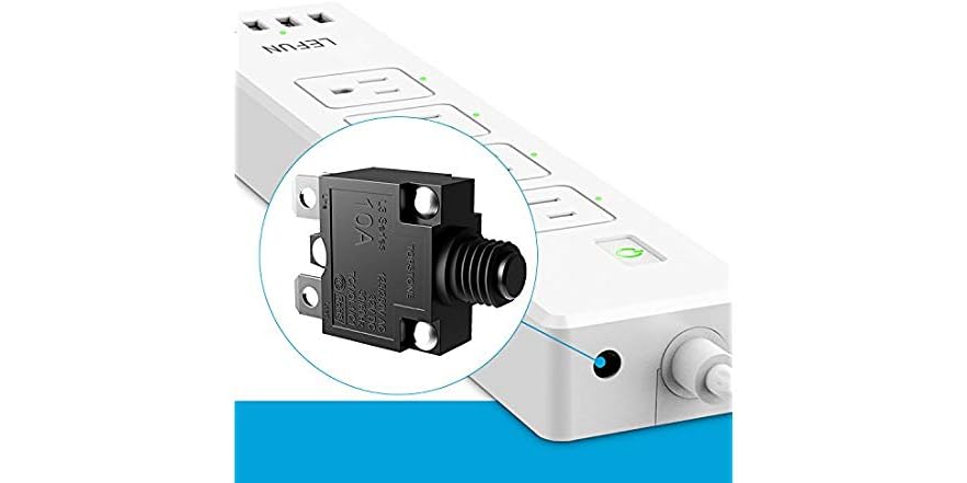 Lefun Wi-Fi Smart Power Strip - 4 Outlets, 4 USB