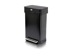 Clorox 13 Gallon Trash Can - 50L Kitchen Trash Can