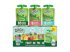 (20 Pk) GoGo squeeZ Fruit on the Go Variety Pack